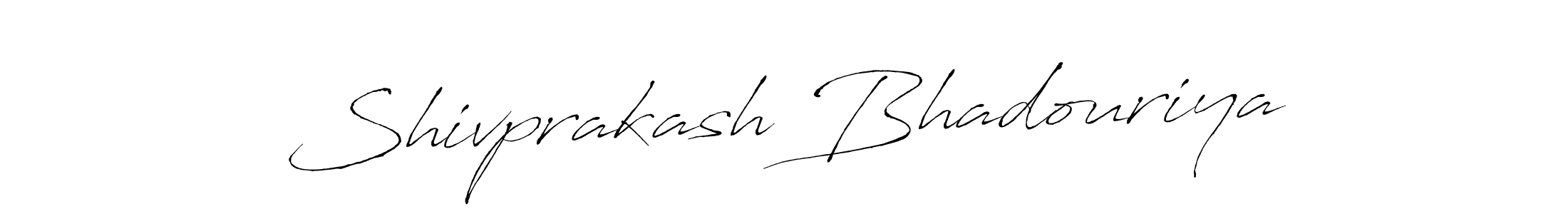 Make a beautiful signature design for name Shivprakash Bhadouriya. Use this online signature maker to create a handwritten signature for free. Shivprakash Bhadouriya signature style 6 images and pictures png