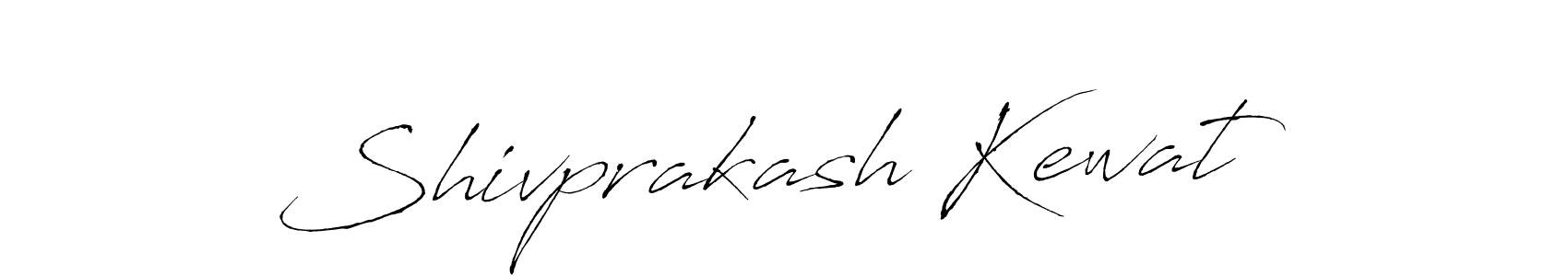 Design your own signature with our free online signature maker. With this signature software, you can create a handwritten (Antro_Vectra) signature for name Shivprakash Kewat. Shivprakash Kewat signature style 6 images and pictures png