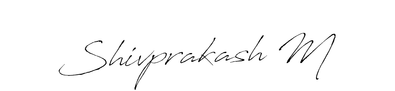 Once you've used our free online signature maker to create your best signature Antro_Vectra style, it's time to enjoy all of the benefits that Shivprakash M name signing documents. Shivprakash M signature style 6 images and pictures png
