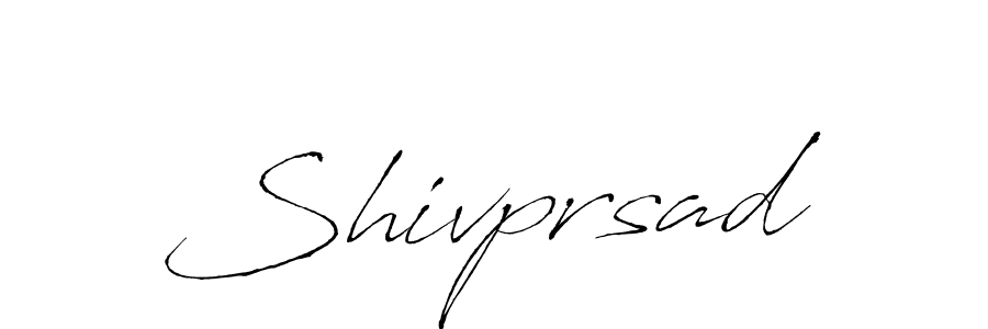 Make a beautiful signature design for name Shivprsad. With this signature (Antro_Vectra) style, you can create a handwritten signature for free. Shivprsad signature style 6 images and pictures png