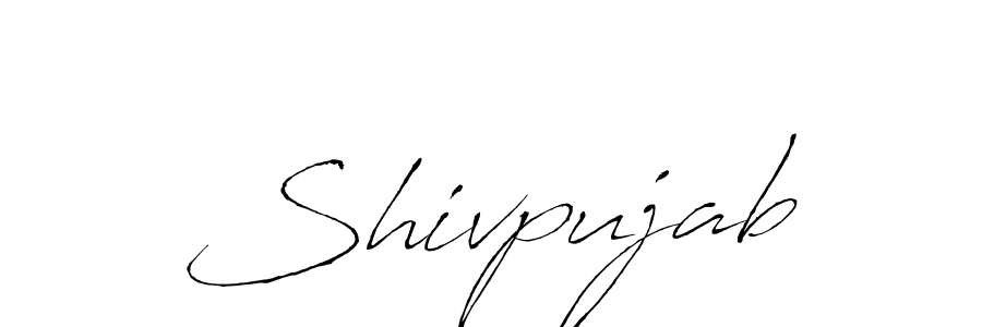 Make a beautiful signature design for name Shivpujab. With this signature (Antro_Vectra) style, you can create a handwritten signature for free. Shivpujab signature style 6 images and pictures png