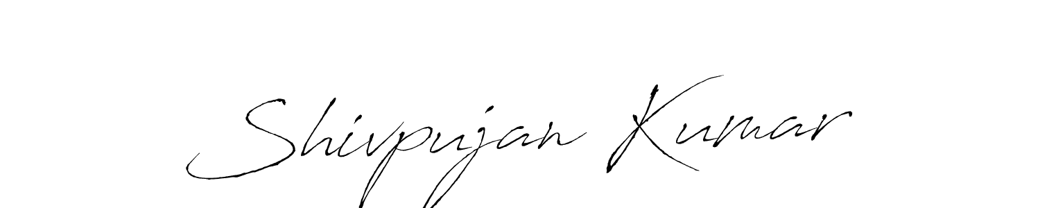 The best way (Antro_Vectra) to make a short signature is to pick only two or three words in your name. The name Shivpujan Kumar include a total of six letters. For converting this name. Shivpujan Kumar signature style 6 images and pictures png