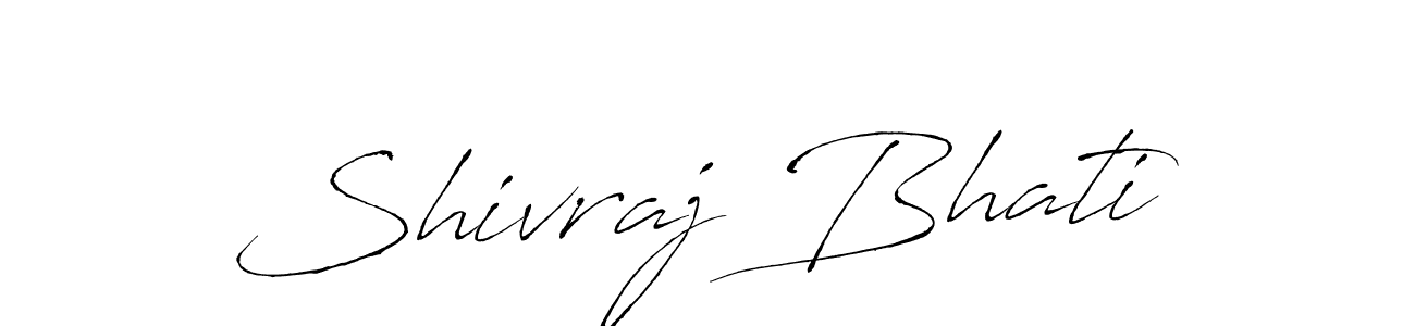 Use a signature maker to create a handwritten signature online. With this signature software, you can design (Antro_Vectra) your own signature for name Shivraj Bhati. Shivraj Bhati signature style 6 images and pictures png