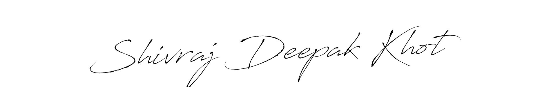 You should practise on your own different ways (Antro_Vectra) to write your name (Shivraj Deepak Khot) in signature. don't let someone else do it for you. Shivraj Deepak Khot signature style 6 images and pictures png