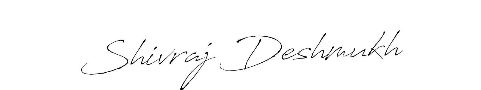 Shivraj Deshmukh stylish signature style. Best Handwritten Sign (Antro_Vectra) for my name. Handwritten Signature Collection Ideas for my name Shivraj Deshmukh. Shivraj Deshmukh signature style 6 images and pictures png