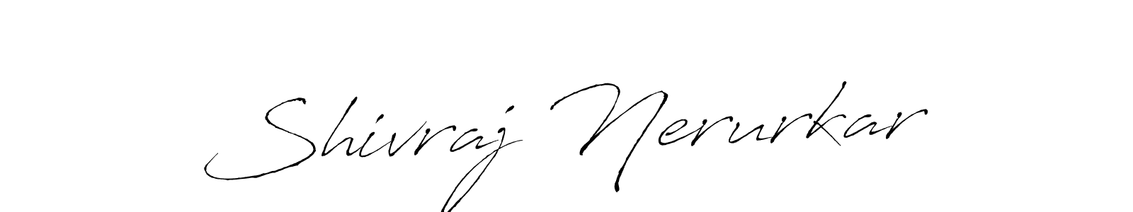 Design your own signature with our free online signature maker. With this signature software, you can create a handwritten (Antro_Vectra) signature for name Shivraj Nerurkar. Shivraj Nerurkar signature style 6 images and pictures png