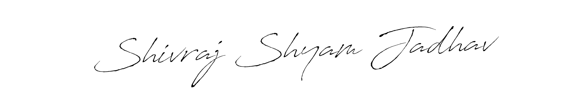 Similarly Antro_Vectra is the best handwritten signature design. Signature creator online .You can use it as an online autograph creator for name Shivraj Shyam Jadhav. Shivraj Shyam Jadhav signature style 6 images and pictures png