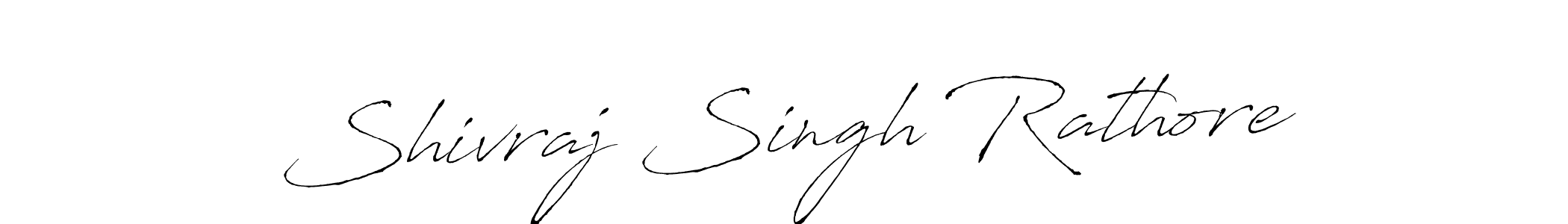 Create a beautiful signature design for name Shivraj Singh Rathore. With this signature (Antro_Vectra) fonts, you can make a handwritten signature for free. Shivraj Singh Rathore signature style 6 images and pictures png