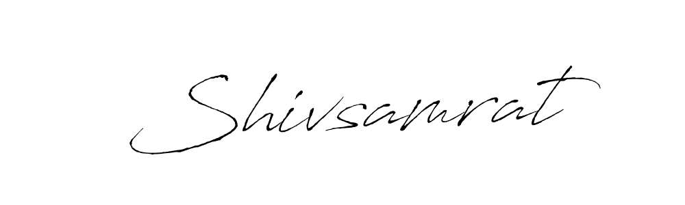How to make Shivsamrat name signature. Use Antro_Vectra style for creating short signs online. This is the latest handwritten sign. Shivsamrat signature style 6 images and pictures png