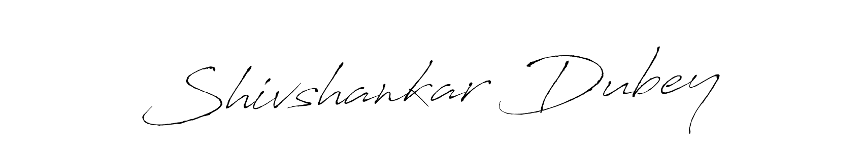 Shivshankar Dubey stylish signature style. Best Handwritten Sign (Antro_Vectra) for my name. Handwritten Signature Collection Ideas for my name Shivshankar Dubey. Shivshankar Dubey signature style 6 images and pictures png