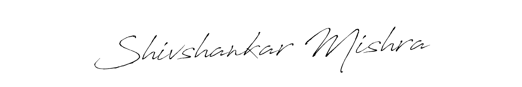 How to make Shivshankar Mishra name signature. Use Antro_Vectra style for creating short signs online. This is the latest handwritten sign. Shivshankar Mishra signature style 6 images and pictures png