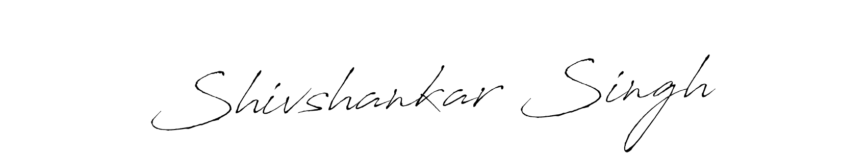 How to make Shivshankar Singh name signature. Use Antro_Vectra style for creating short signs online. This is the latest handwritten sign. Shivshankar Singh signature style 6 images and pictures png