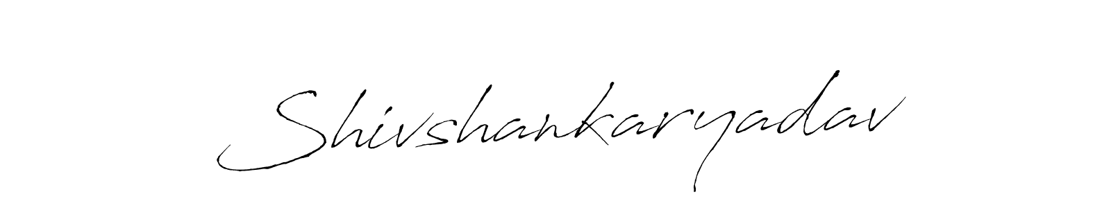 It looks lik you need a new signature style for name Shivshankaryadav. Design unique handwritten (Antro_Vectra) signature with our free signature maker in just a few clicks. Shivshankaryadav signature style 6 images and pictures png
