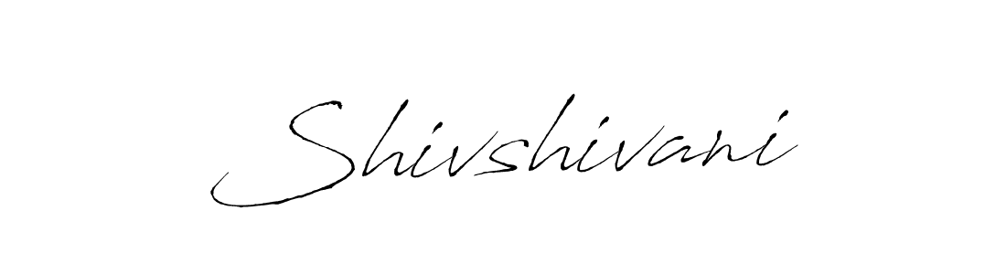 Design your own signature with our free online signature maker. With this signature software, you can create a handwritten (Antro_Vectra) signature for name Shivshivani. Shivshivani signature style 6 images and pictures png