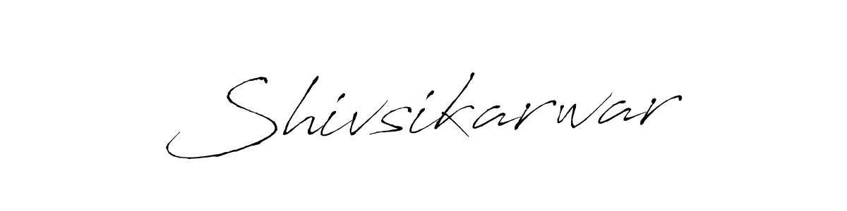 How to make Shivsikarwar signature? Antro_Vectra is a professional autograph style. Create handwritten signature for Shivsikarwar name. Shivsikarwar signature style 6 images and pictures png