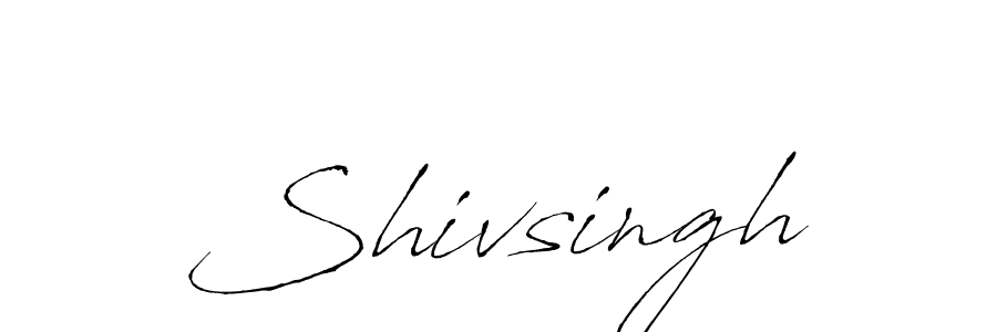 Create a beautiful signature design for name Shivsingh. With this signature (Antro_Vectra) fonts, you can make a handwritten signature for free. Shivsingh signature style 6 images and pictures png