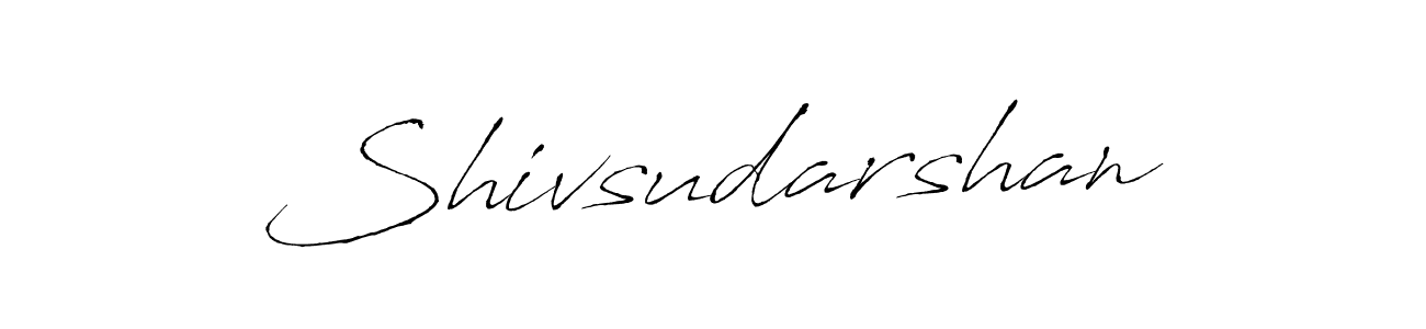 You should practise on your own different ways (Antro_Vectra) to write your name (Shivsudarshan) in signature. don't let someone else do it for you. Shivsudarshan signature style 6 images and pictures png