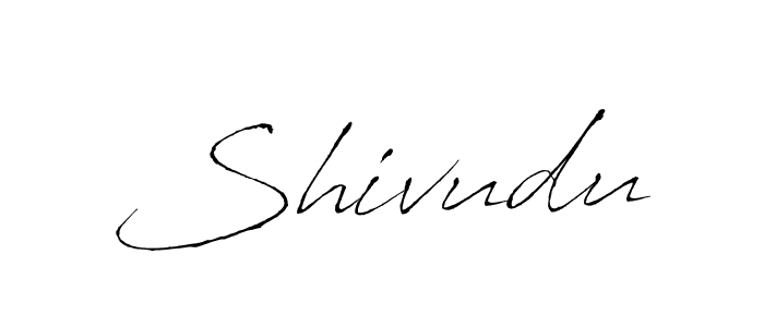 Design your own signature with our free online signature maker. With this signature software, you can create a handwritten (Antro_Vectra) signature for name Shivudu. Shivudu signature style 6 images and pictures png