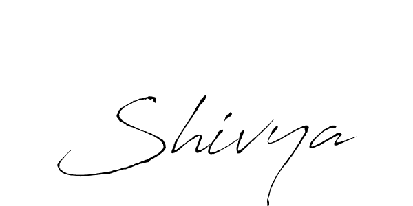 Make a beautiful signature design for name Shivya. With this signature (Antro_Vectra) style, you can create a handwritten signature for free. Shivya signature style 6 images and pictures png