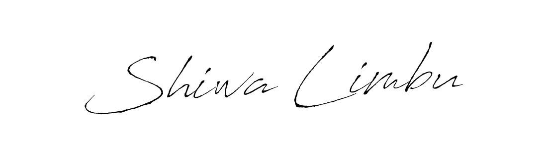 Design your own signature with our free online signature maker. With this signature software, you can create a handwritten (Antro_Vectra) signature for name Shiwa Limbu. Shiwa Limbu signature style 6 images and pictures png