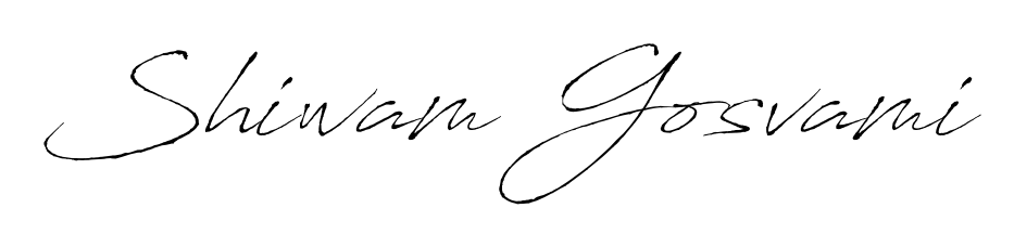 Shiwam Gosvami stylish signature style. Best Handwritten Sign (Antro_Vectra) for my name. Handwritten Signature Collection Ideas for my name Shiwam Gosvami. Shiwam Gosvami signature style 6 images and pictures png