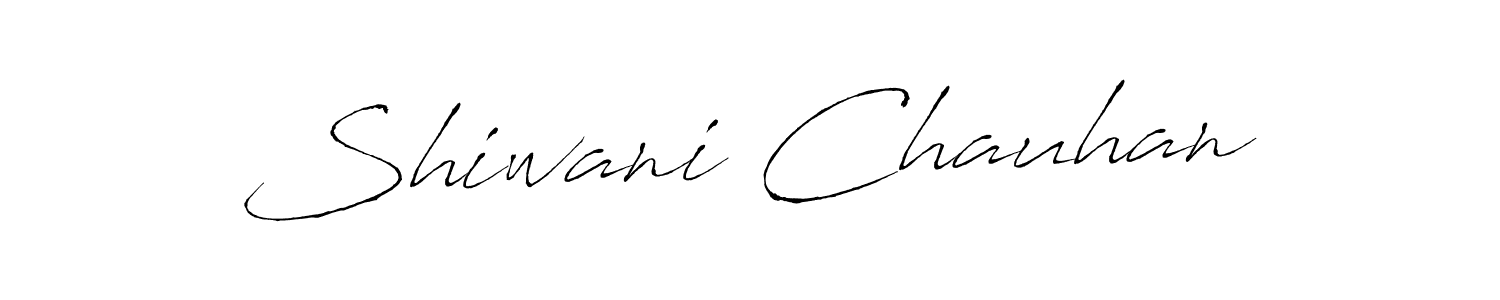 How to make Shiwani Chauhan name signature. Use Antro_Vectra style for creating short signs online. This is the latest handwritten sign. Shiwani Chauhan signature style 6 images and pictures png