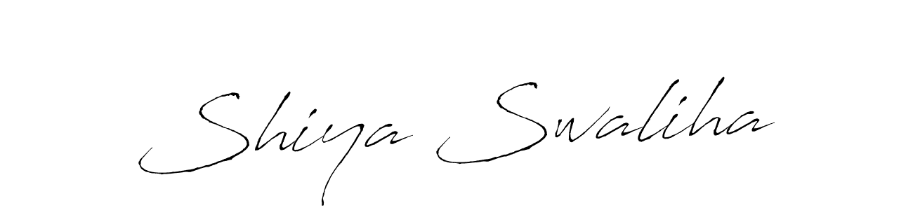 You can use this online signature creator to create a handwritten signature for the name Shiya Swaliha. This is the best online autograph maker. Shiya Swaliha signature style 6 images and pictures png