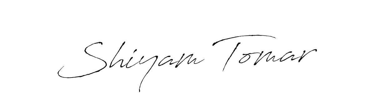 It looks lik you need a new signature style for name Shiyam Tomar. Design unique handwritten (Antro_Vectra) signature with our free signature maker in just a few clicks. Shiyam Tomar signature style 6 images and pictures png