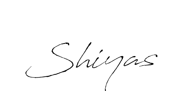 Use a signature maker to create a handwritten signature online. With this signature software, you can design (Antro_Vectra) your own signature for name Shiyas. Shiyas signature style 6 images and pictures png