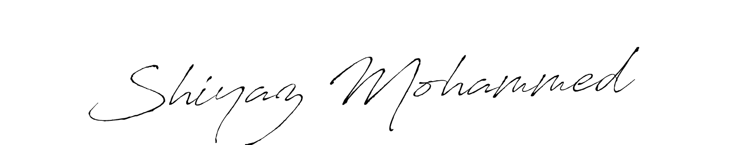 How to make Shiyaz Mohammed signature? Antro_Vectra is a professional autograph style. Create handwritten signature for Shiyaz Mohammed name. Shiyaz Mohammed signature style 6 images and pictures png