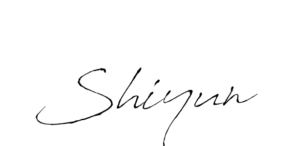 Similarly Antro_Vectra is the best handwritten signature design. Signature creator online .You can use it as an online autograph creator for name Shiyun. Shiyun signature style 6 images and pictures png