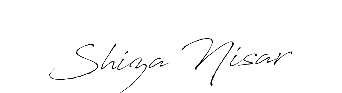 Design your own signature with our free online signature maker. With this signature software, you can create a handwritten (Antro_Vectra) signature for name Shiza Nisar. Shiza Nisar signature style 6 images and pictures png