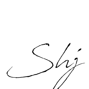 How to Draw Shj signature style? Antro_Vectra is a latest design signature styles for name Shj. Shj signature style 6 images and pictures png