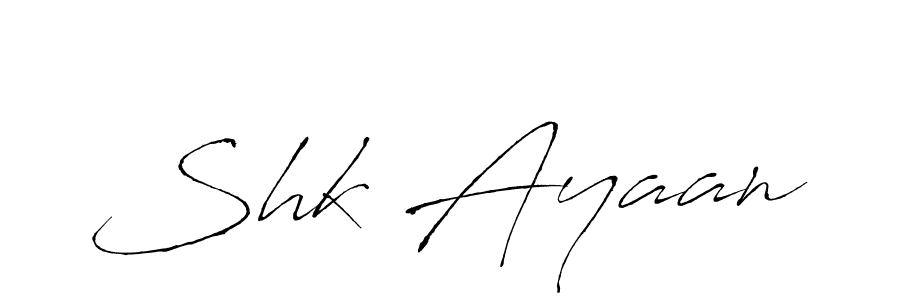 Also You can easily find your signature by using the search form. We will create Shk Ayaan name handwritten signature images for you free of cost using Antro_Vectra sign style. Shk Ayaan signature style 6 images and pictures png