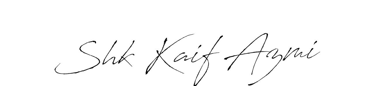 Here are the top 10 professional signature styles for the name Shk Kaif Azmi. These are the best autograph styles you can use for your name. Shk Kaif Azmi signature style 6 images and pictures png