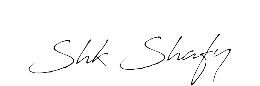 Design your own signature with our free online signature maker. With this signature software, you can create a handwritten (Antro_Vectra) signature for name Shk Shafy. Shk Shafy signature style 6 images and pictures png