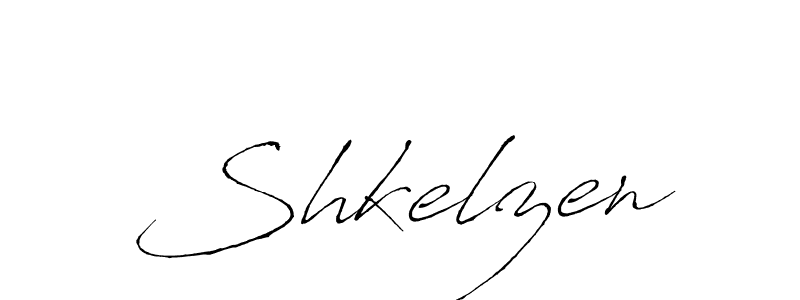 Make a beautiful signature design for name Shkelzen. With this signature (Antro_Vectra) style, you can create a handwritten signature for free. Shkelzen signature style 6 images and pictures png