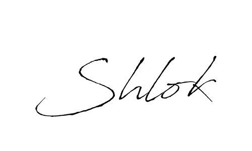 How to make Shlok signature? Antro_Vectra is a professional autograph style. Create handwritten signature for Shlok name. Shlok signature style 6 images and pictures png