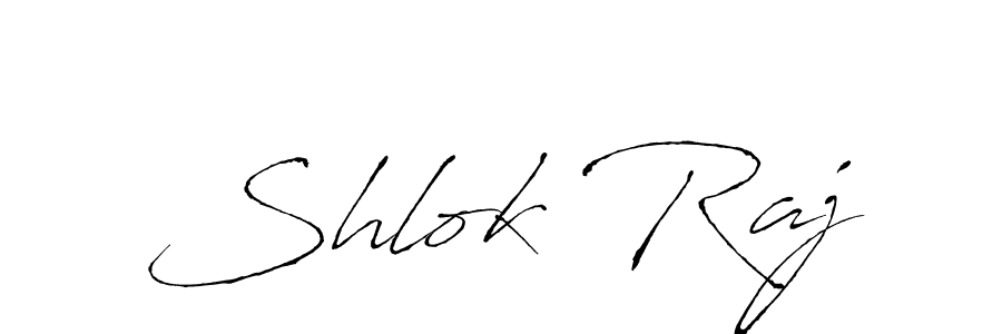 You should practise on your own different ways (Antro_Vectra) to write your name (Shlok Raj) in signature. don't let someone else do it for you. Shlok Raj signature style 6 images and pictures png