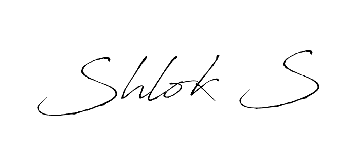 75+ Shlok S Name Signature Style Ideas | Excellent eSignature