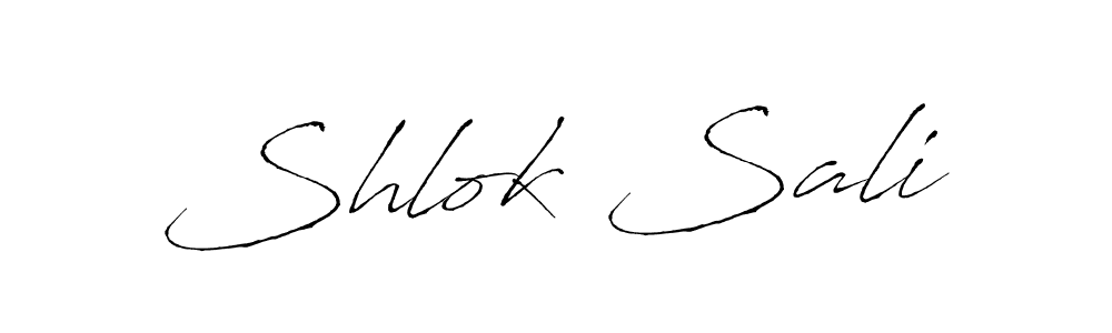 The best way (Antro_Vectra) to make a short signature is to pick only two or three words in your name. The name Shlok Sali include a total of six letters. For converting this name. Shlok Sali signature style 6 images and pictures png