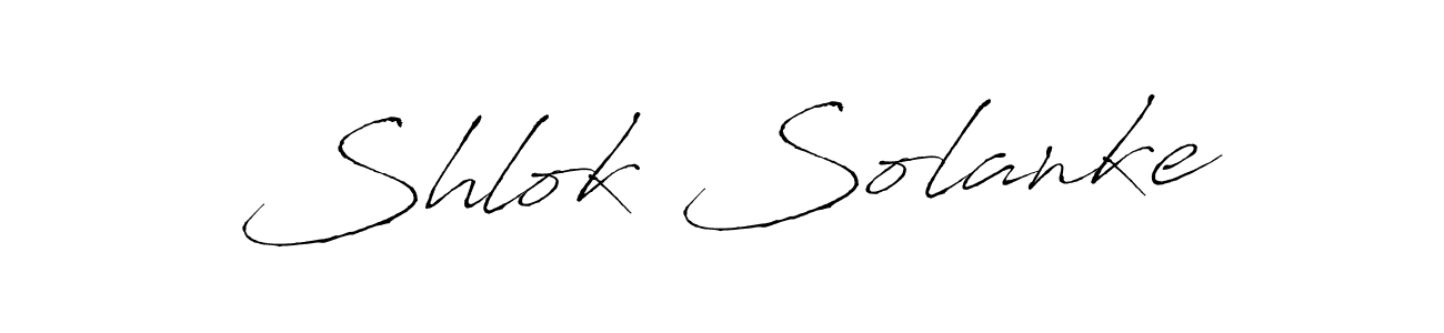 You should practise on your own different ways (Antro_Vectra) to write your name (Shlok Solanke) in signature. don't let someone else do it for you. Shlok Solanke signature style 6 images and pictures png