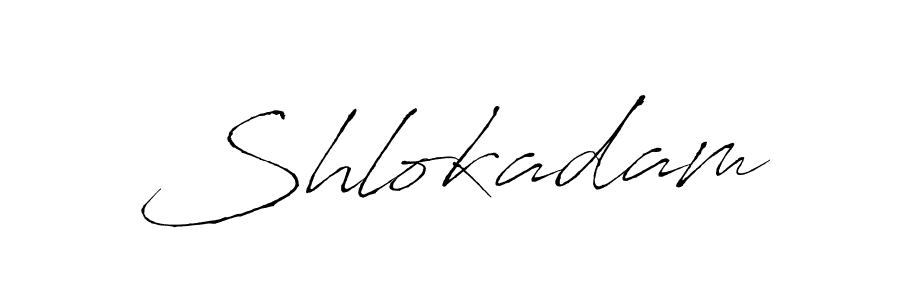 Shlokadam stylish signature style. Best Handwritten Sign (Antro_Vectra) for my name. Handwritten Signature Collection Ideas for my name Shlokadam. Shlokadam signature style 6 images and pictures png