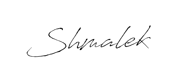 Antro_Vectra is a professional signature style that is perfect for those who want to add a touch of class to their signature. It is also a great choice for those who want to make their signature more unique. Get Shmalek name to fancy signature for free. Shmalek signature style 6 images and pictures png