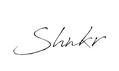 Use a signature maker to create a handwritten signature online. With this signature software, you can design (Antro_Vectra) your own signature for name Shnkr. Shnkr signature style 6 images and pictures png