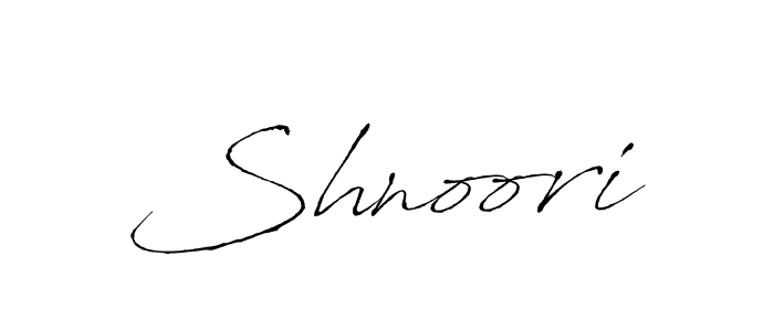 Use a signature maker to create a handwritten signature online. With this signature software, you can design (Antro_Vectra) your own signature for name Shnoori. Shnoori signature style 6 images and pictures png