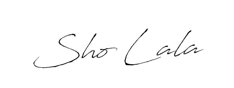 How to make Sho Lala name signature. Use Antro_Vectra style for creating short signs online. This is the latest handwritten sign. Sho Lala signature style 6 images and pictures png