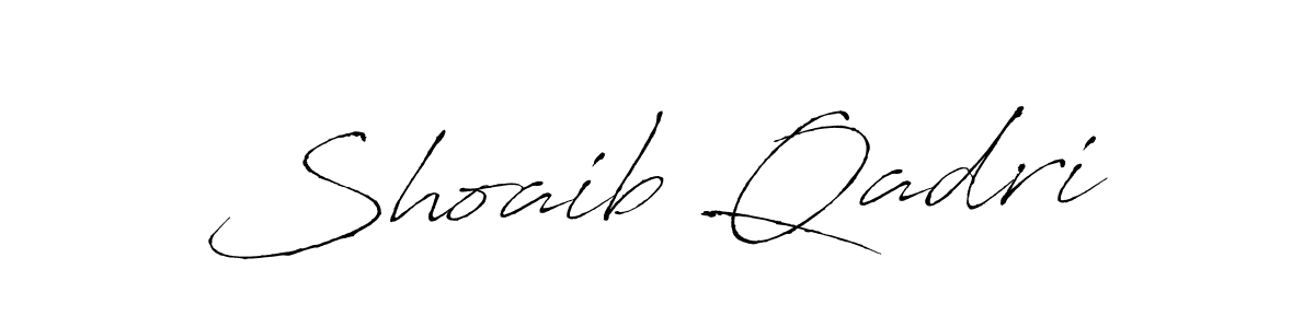 How to make Shoaib Qadri signature? Antro_Vectra is a professional autograph style. Create handwritten signature for Shoaib Qadri name. Shoaib Qadri signature style 6 images and pictures png