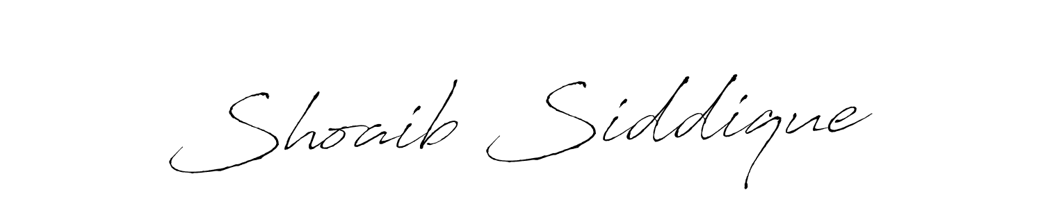 Also we have Shoaib Siddique name is the best signature style. Create professional handwritten signature collection using Antro_Vectra autograph style. Shoaib Siddique signature style 6 images and pictures png