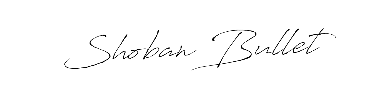 Similarly Antro_Vectra is the best handwritten signature design. Signature creator online .You can use it as an online autograph creator for name Shoban Bullet. Shoban Bullet signature style 6 images and pictures png